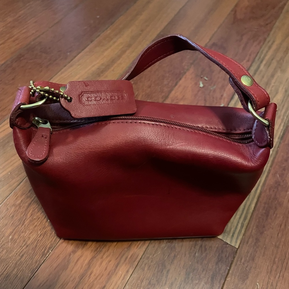 Red Coach Mini Bag